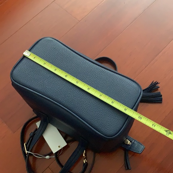 Tory Burch Thea Mini Slouchy Satchel - Royal Navy - Picture 7 of 7